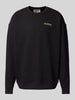 Guess Activewear Sweatshirt mit Label-Print Modell 'EMIS' Black