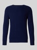 Polo Ralph Lauren Gebreide pullover van kasjmier met ronde hals Marineblauw