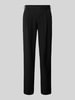 SELECTED HOMME Loose Fit Bundfaltenhose mit Gürtelschlaufen Modell 'FINN' Black