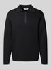 SELECTED HOMME Sweatshirt aus Baumwoll-Mix Modell 'KEV' Black
