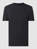 SELECTED HOMME T-Shirt mit geripptem Rundhalsausschnitt Modell 'RELAXCOLMAN' Black