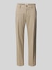 Drykorn Stoffen broek met bandplooien Beige