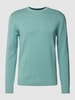 Tom Tailor Gebreide pullover met ronde hals Mintgroen