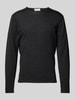 Casual Friday Pullover van wolmix Donkergrijs