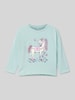 Name It Shirt met lange mouwen en motiefprint, model 'FNYDELIG' Mintgroen