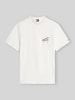Tommy Jeans relaxed fit T-shirt van puur katoen Wit