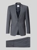 ROY ROBSON Slim Fit Anzug aus Woll-Mix in unifarbenem Design Anthrazit