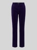 Christian Berg Woman Slim Fit Cordhose mit Baumwolle Violett