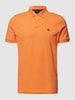 MCNEAL Poloshirt met merkstitching Abrikoos