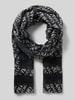 ARMANI EXCHANGE Schal mit Label-Prints Black