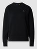 Polo Ralph Lauren Sweatshirt met labelstitching Zwart