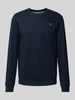 s.Oliver RED LABEL Sweatshirt met ronde hals Marineblauw