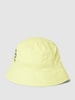 ONeill Czapka typu bucket hat z nadrukiem z logo model ‘SUNNY’ Neonowy żółty