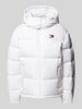 Tommy Jeans Steppjacke mit Label-Stitching Modell 'ALASKA' Weiss