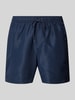 Calvin Klein Underwear Badehose mit Label-Stitching Marine