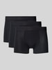 PAUL SMITH Trunks mit elastischem Logo-Bund im 3er-Pack Black