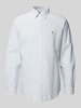 Polo Ralph Lauren Custom Fit Freizeithemd mit Button-Down-Kragen Hellgruen