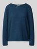Tom Tailor Regular fit sweatshirt met viscose Petrol
