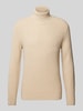 MCNEAL Strickpullover mit Rollkragen Beige Melange