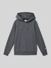 CHAMPION Regular fit hoodie met logostitching, model 'Icons' Grafiet