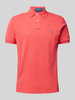 Polo Ralph Lauren Poloshirt mit Label-Stitching Rot