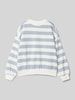 Mango Sweatshirt mit Rundhalsausschnitt Bleu