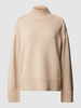 Tommy Hilfiger Strickpullover mit überschnittenen Schultern Beige