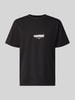 The North Face Relaxed Fit T-Shirt aus reiner Baumwolle mit Logo-Print Black
