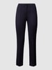 Marc Cain Stoffen broek met elastische band Marineblauw