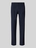 Matinique Pantalon met knoop- en ritssluiting, model 'Kian' Marineblauw