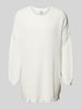 CARLO COLUCCI Gebreide pullover in destroyed-look Offwhite