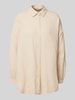 Only Oversized Bluse aus reiner Baumwolle Modell 'THYRA' Sand