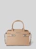 Steve Madden Handtas met labelapplicatie, model 'BLINDEN' Taupe