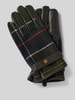 Barbour Handschuhe mit Druckknopfverschluss Modell 'NEWBROUGH' Gruen