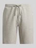 Polo Ralph Lauren Regular Fit Sweatshorts aus Baumwoll-Mix mit Logo-Stitching Anthrazit Melange