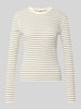 DRYKORN Slim fit shirt met lange mouwen van pure katoen model 'NURIT' Ecru
