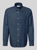 SELECTED HOMME Regular fit vrijetijdsoverhemd met borstzak Donkerblauw