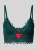 HUGO BH mit Spitzenbesatz Modell 'TRIANGLE RL LACE' Dunkelgruen