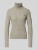 Polo Ralph Lauren Strickpullover mit Label-Stitching Beige Melange