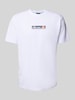 Ellesse T-shirt met labelprint, model 'CORBOBA' Wit