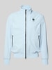 Blauer USA Jacke mit Label-Patches Modell 'Anson' Hellblau