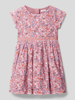 s.Oliver RED LABEL Midikleid mit Lochstickerei Hellrosa