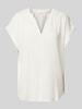 s.Oliver RED LABEL Bluse mit Strukturmuster Offwhite