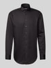 SEIDENSTICKER REGULAR FIT Regular Fit Business-Hemd mit Knopfleiste Black