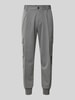 HUGO Tapered Fit Cargohose mit Strukturmuster Modell 'Glavin' Anthrazit