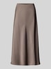 Neo Noir Midirock mit elastischem Bund Modell 'Bovary' Taupe