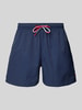 MCNEAL Relaxed Fit Badeshorts mit Logo-Stitching Marine