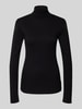 Marc O'Polo Denim Slim Fit Rollkragenpullover aus Baumwoll-Mix Black
