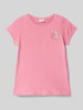 s.Oliver RED LABEL Regular Fit T-Shirt aus reiner Baumwolle Pink