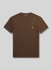 Polo Ralph Lauren męski t-shirt o kroju regular fit z czystej bawełny Średniobrązowy